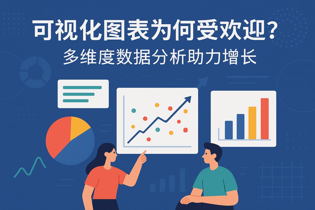 可视化图表为何受欢迎？多维度数据分析助力增长