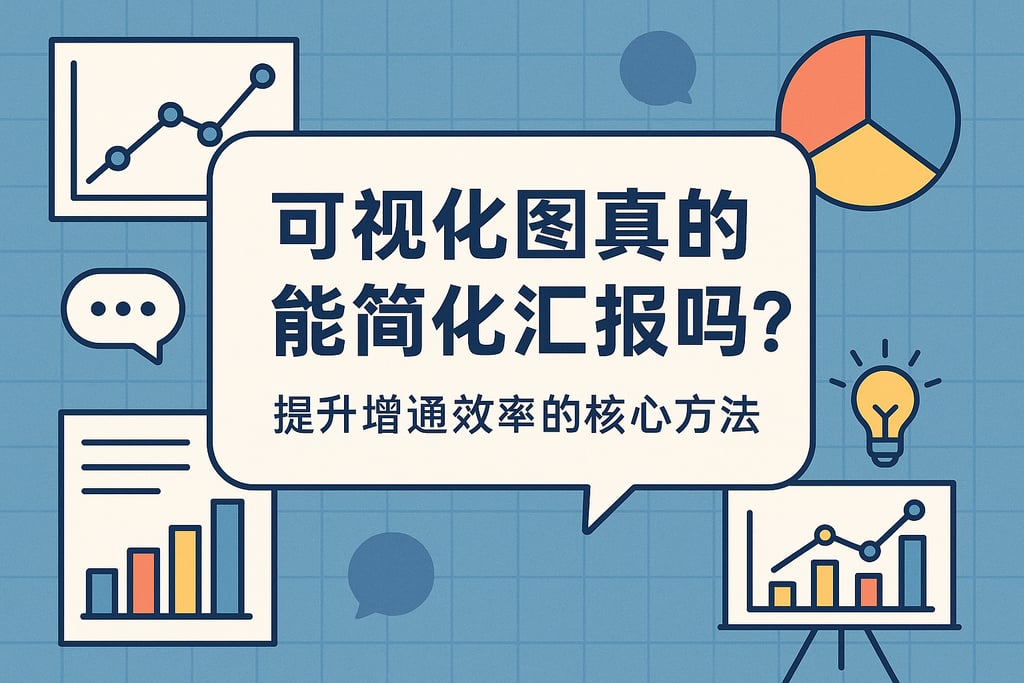 可视化图表真的能简化汇报吗？提升沟通效率的核心方法
