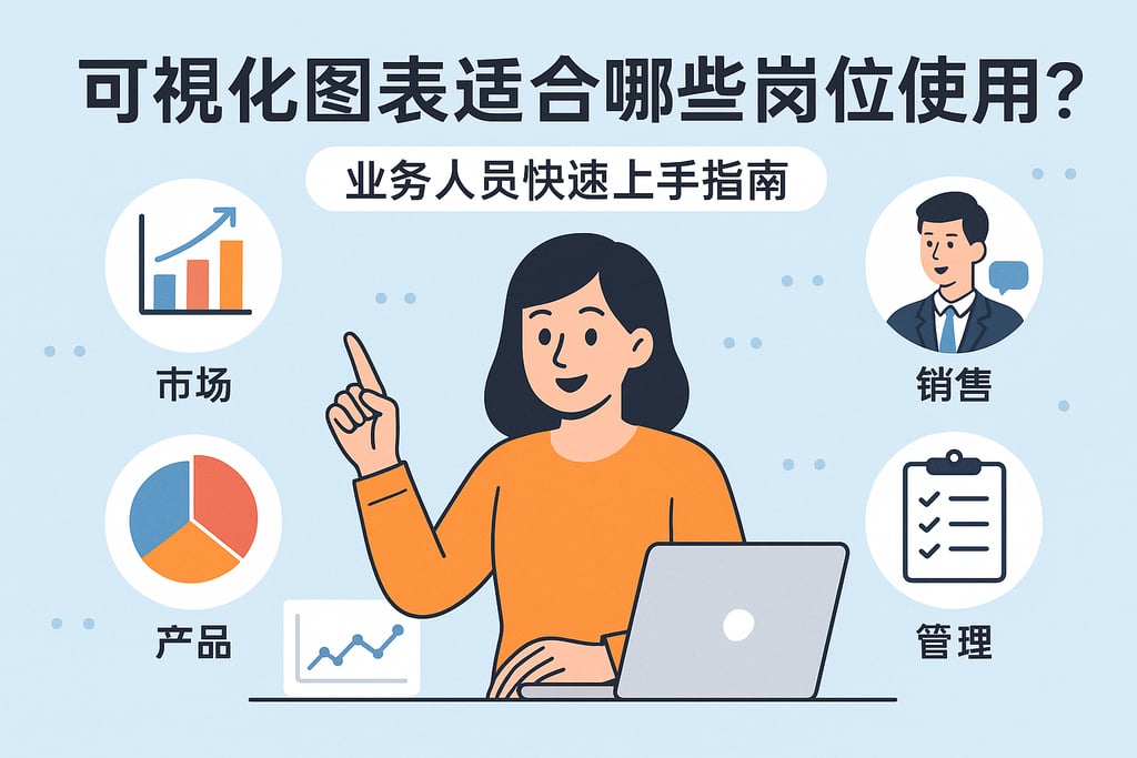 可视化图表适合哪些岗位使用？业务人员快速上手指南