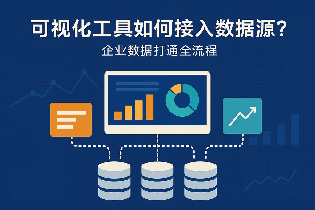 可视化工具如何接入数据源？企业数据打通全流程