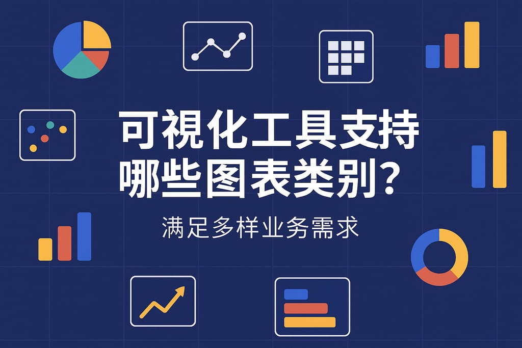 可视化工具支持哪些图表类型？满足多样业务需求