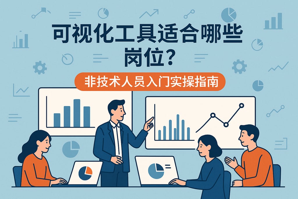 可视化工具适合哪些岗位？非技术人员入门实操指南