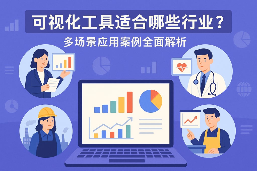 可视化工具适合哪些行业？多场景应用案例全面解析