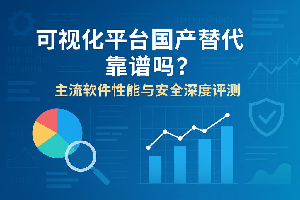 可视化平台国产替代靠谱吗？主流软件性能与安全深度评测