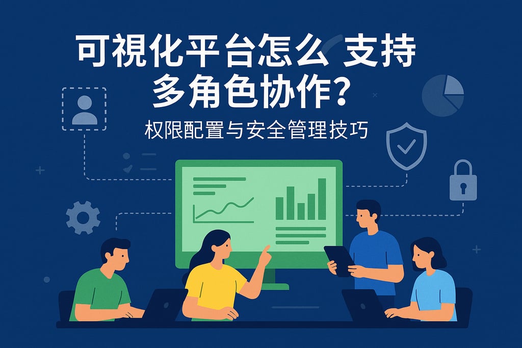 可视化平台怎么支持多角色协作？权限配置与安全管理技巧