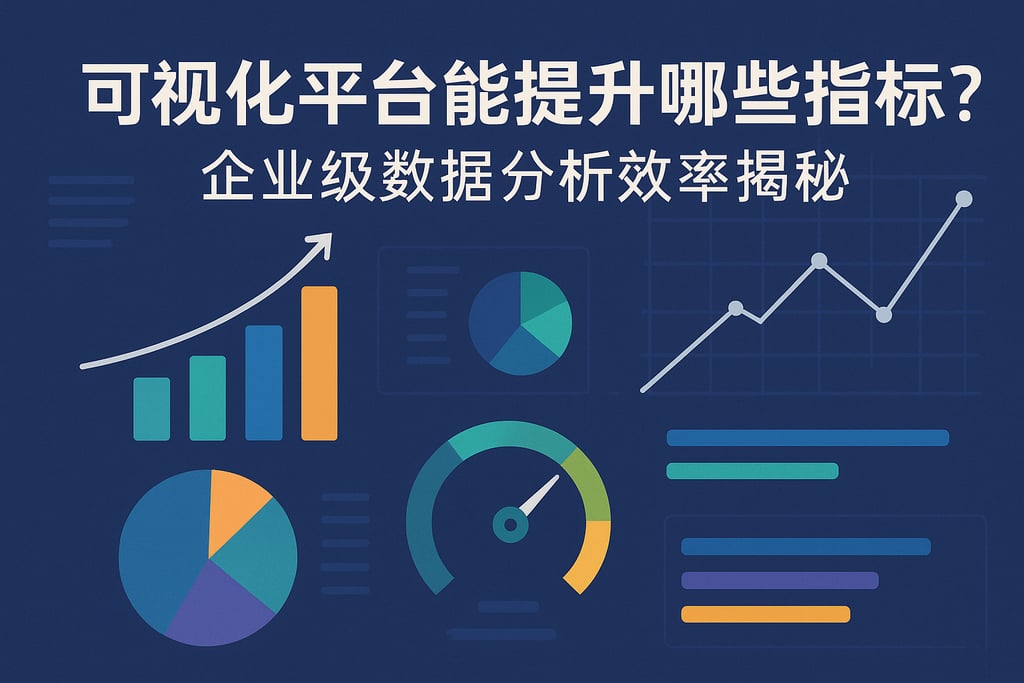 可视化平台能提升哪些指标？企业级数据分析效率揭秘