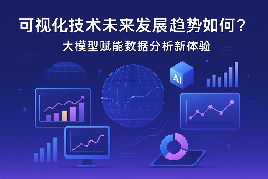 可视化技术未来发展趋势如何？大模型赋能数据分析新体验