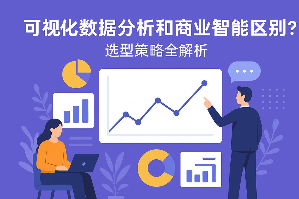 可视化数据分析和商业智能区别？选型策略全解析