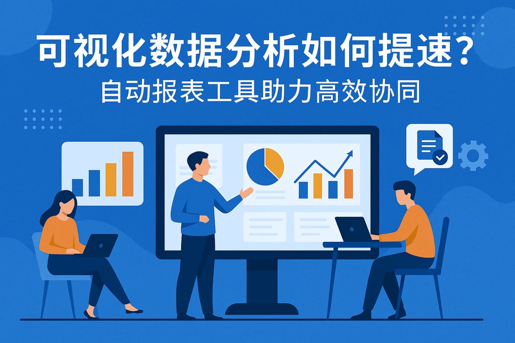 可视化数据分析如何提速？自动报表工具助力高效协同
