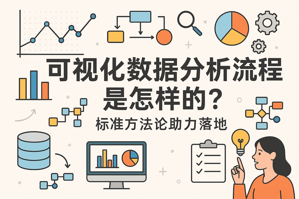 可视化数据分析流程是怎样的？标准方法论助力落地