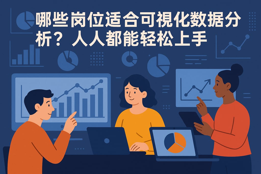 可视化数据分析适合哪些岗位？人人都能轻松上手