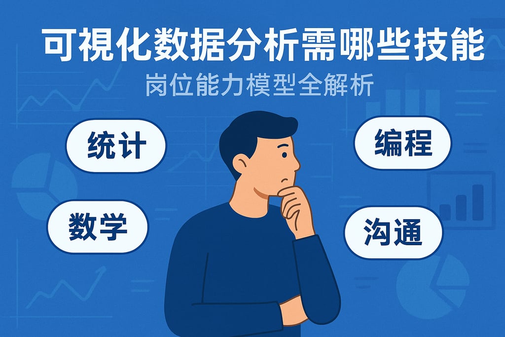 可视化数据分析需要哪些技能？岗位能力模型全解析