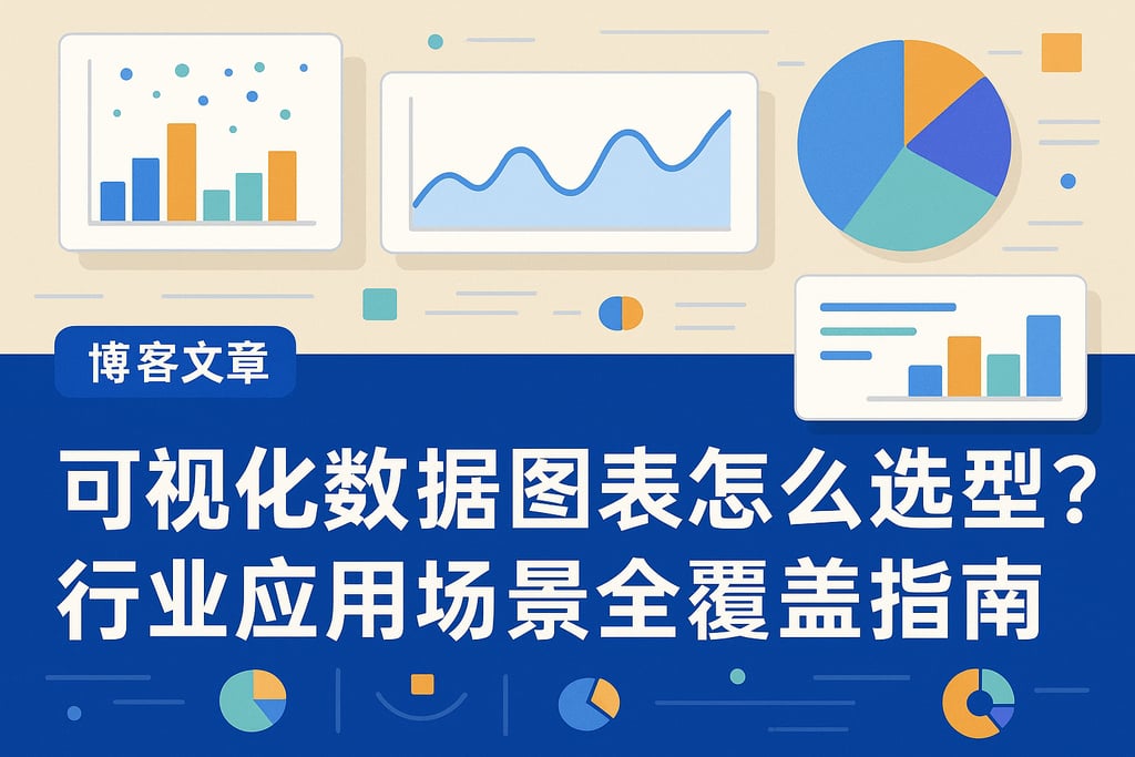 可视化数据图表怎么选型？行业应用场景全覆盖指南