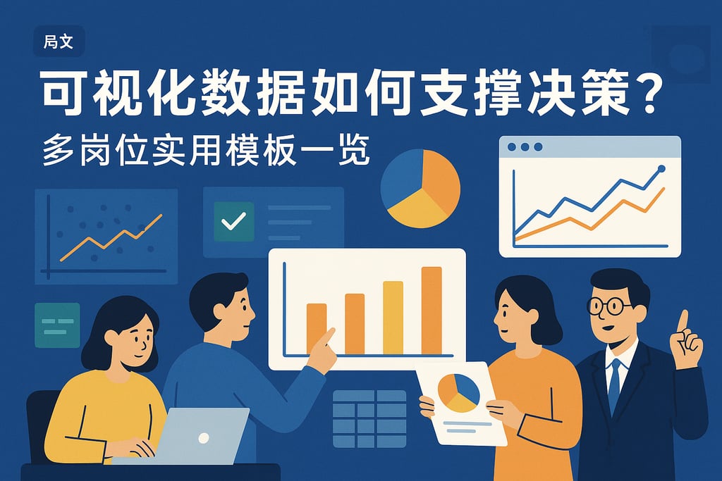 可视化数据如何支撑决策？多岗位实用模板一览
