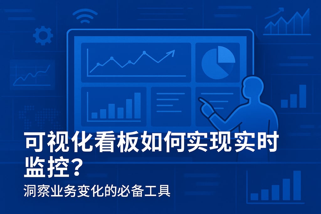 可视化看板如何实现实时监控？洞察业务变化的必备工具