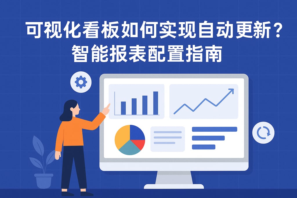 可视化看板如何实现自动更新？智能报表配置指南