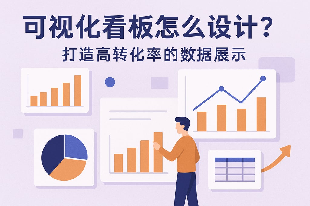 可视化看板怎么设计？打造高转化率的数据展示