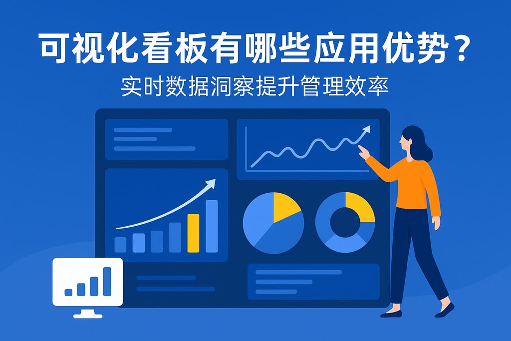 可视化看板有哪些应用优势？实时数据洞察提升管理效率