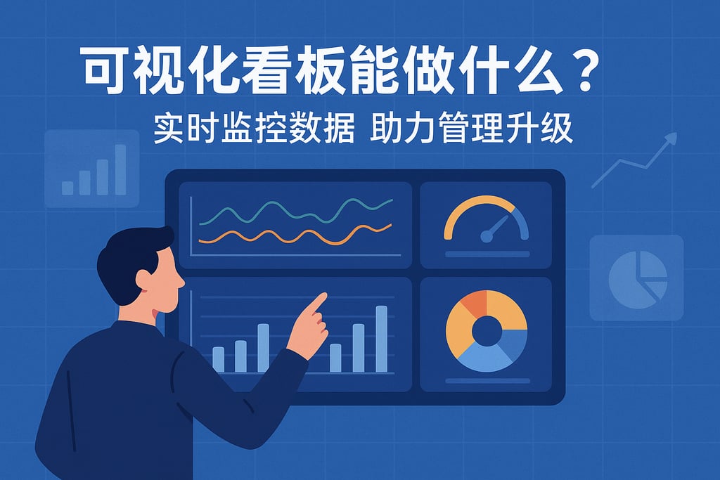 可视化看板能做些什么？实时监控数据助力管理升级