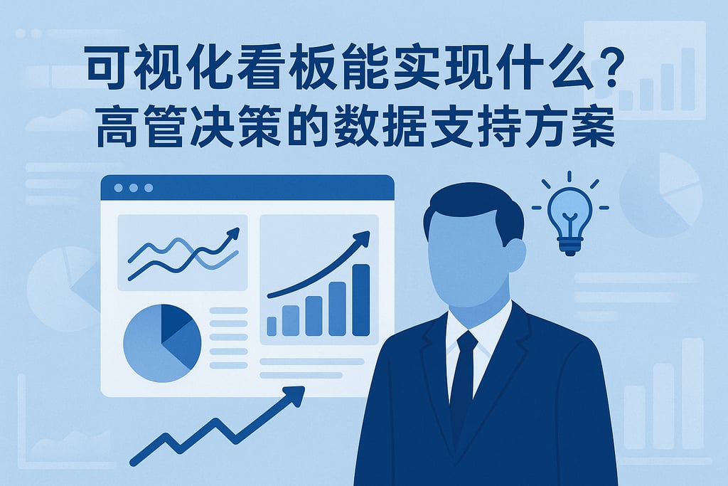 可视化看板能实现什么？高管决策的数据支持方案