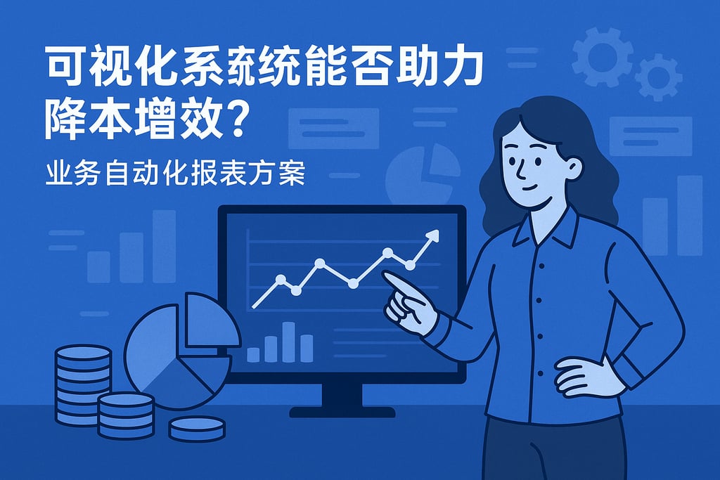 可视化系统能否助力降本增效？业务自动化报表方案