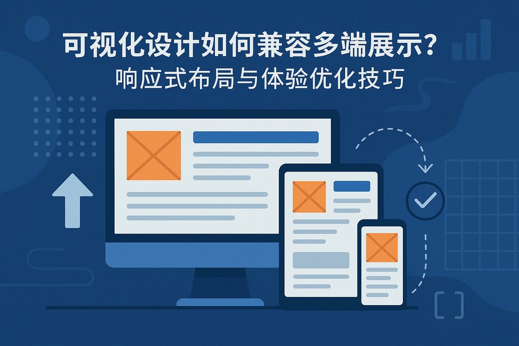 可视化设计如何兼容多端展示？响应式布局与体验优化技巧