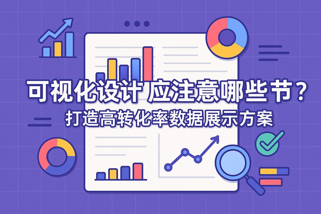 可视化设计应注意哪些细节？打造高转化率数据展示方案