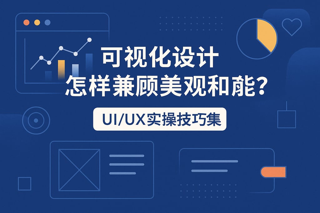 可视化设计怎样兼顾美观和功能？UI/UX实操技巧集