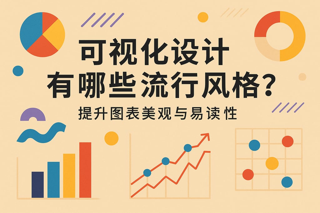 可视化设计有哪些流行风格？提升图表美观与易读性