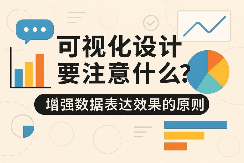 可视化设计要注意什么？增强数据表达效果的原则