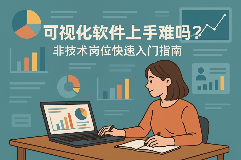 可视化软件上手难吗？非技术岗位快速入门指南