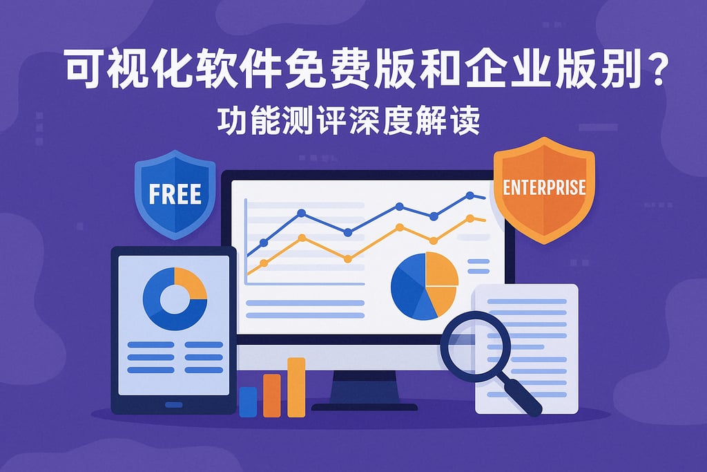 可视化软件免费版和企业版区别？功能测评深度解读