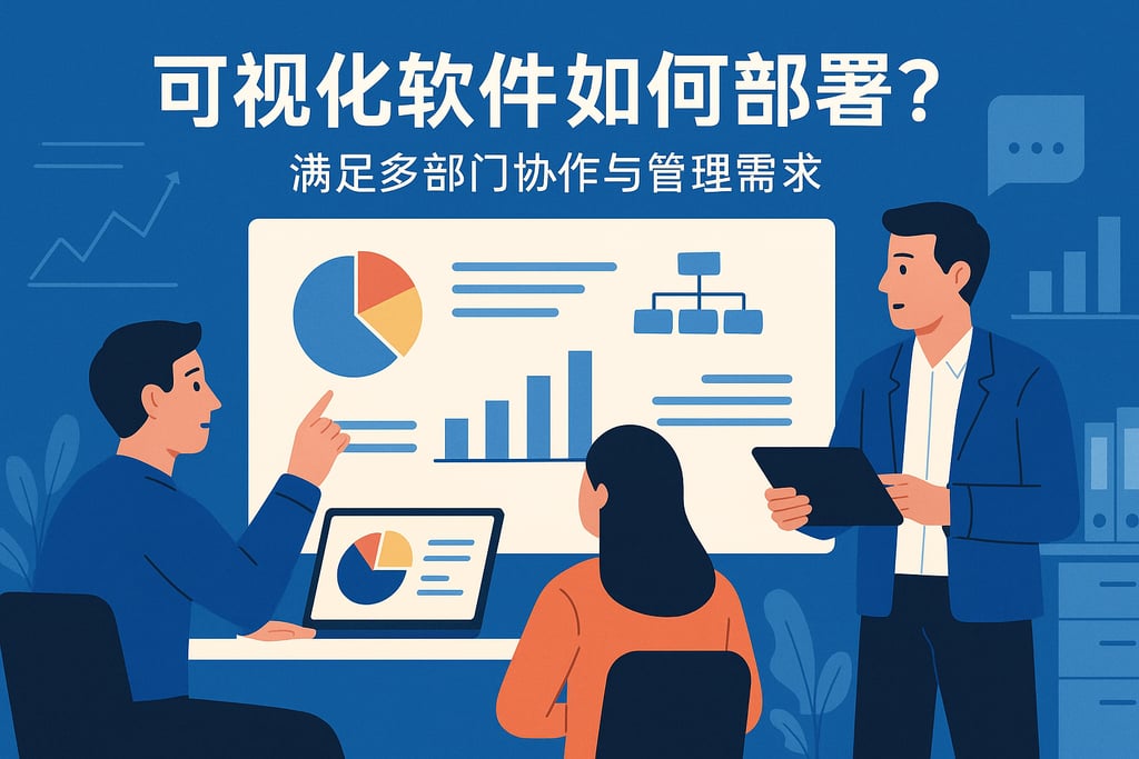 可视化软件如何部署？满足多部门协作与管理需求
