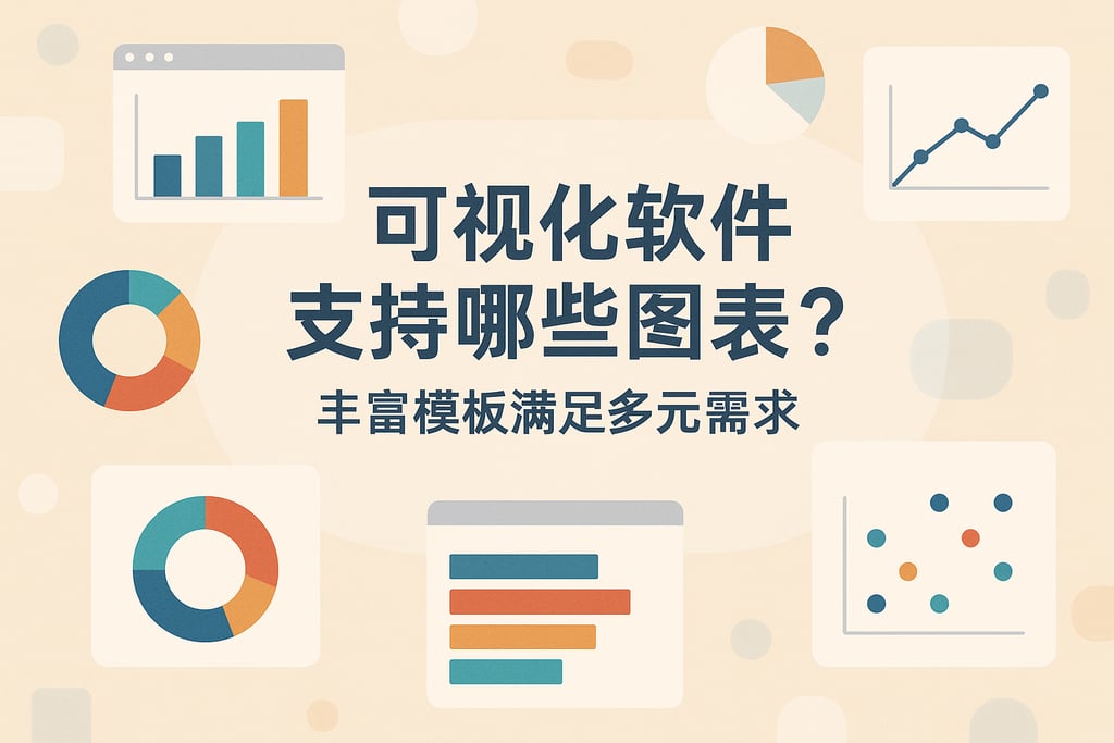 可视化软件支持哪些图表？丰富模板满足多元需求