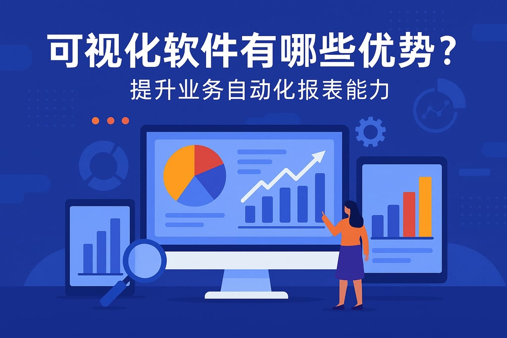 可视化软件有哪些优势？提升业务自动化报表能力