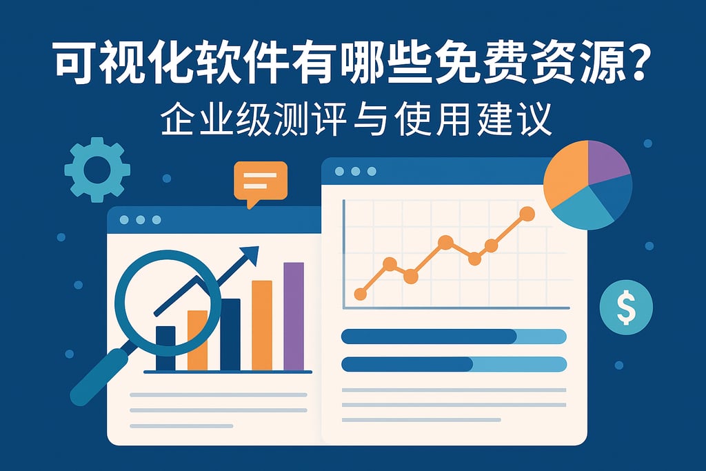 可视化软件有哪些免费资源？企业级测评与使用建议