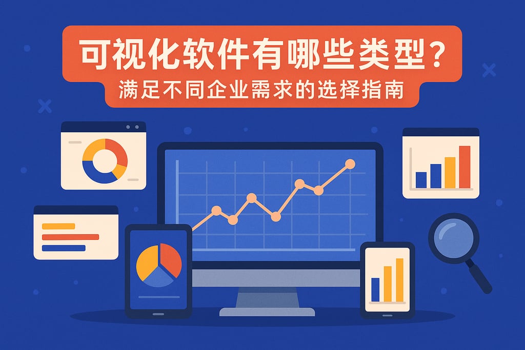 可视化软件有哪些类型？满足不同企业需求的选择指南