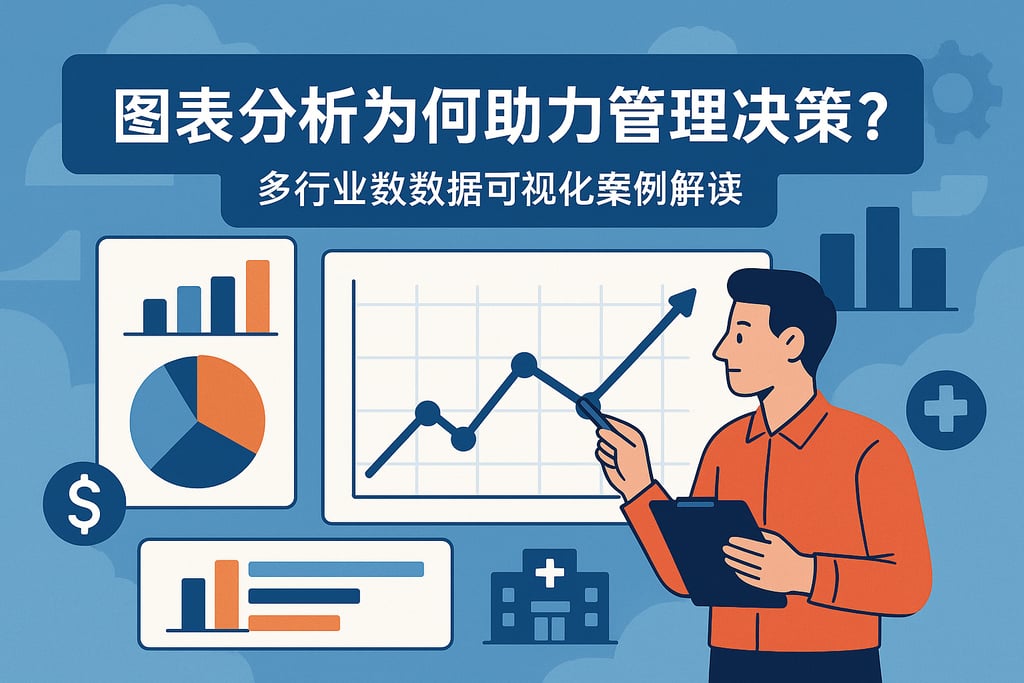 图表分析为何助力管理决策？多行业数据可视化案例解读