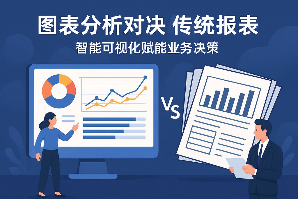 图表分析对决传统报表？智能可视化赋能业务决策