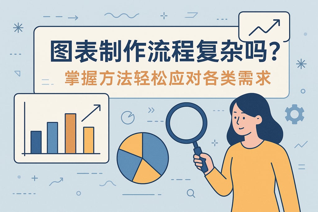 图表制作流程复杂吗？掌握方法轻松应对各类需求