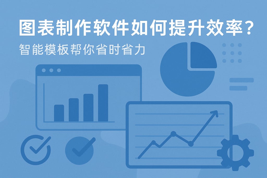 图表制作软件如何提升效率？智能模板帮你省时省力