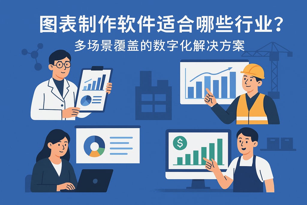 图表制作软件适合哪些行业？多场景覆盖的数字化解决方案