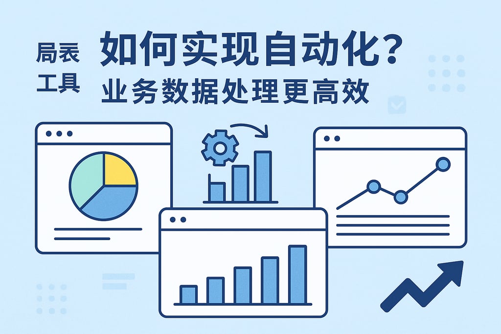 图表工具如何实现自动化？业务数据处理更高效