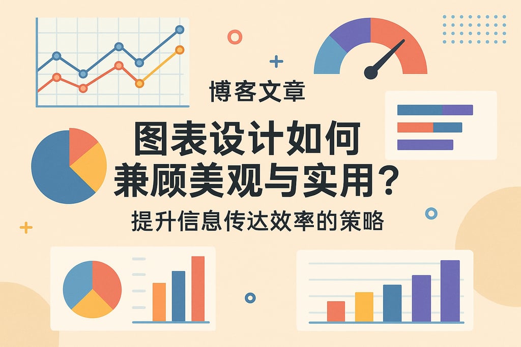 图表设计如何兼顾美观与实用？提升信息传达效率的策略
