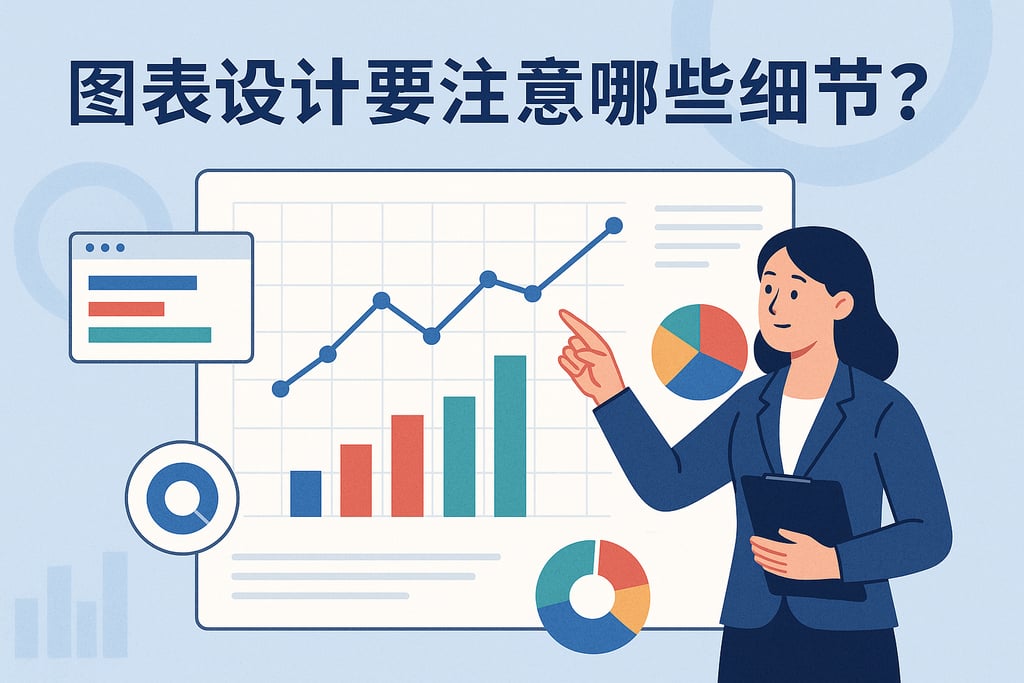 图表设计要注意哪些细节？企业数据展示美观又专业