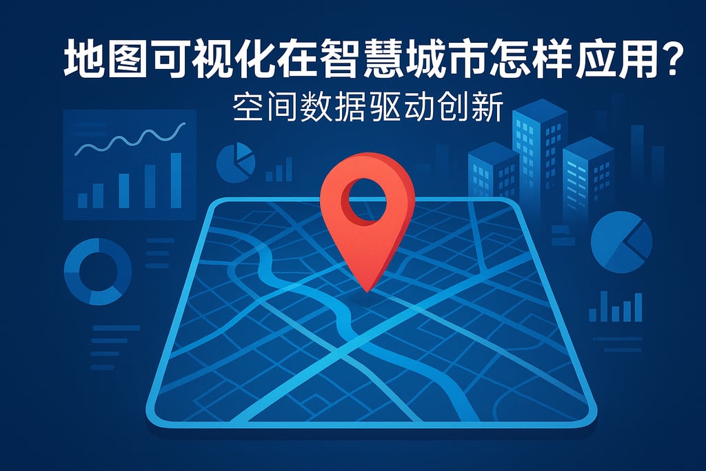 地图可视化在智慧城市怎样应用？空间数据驱动创新