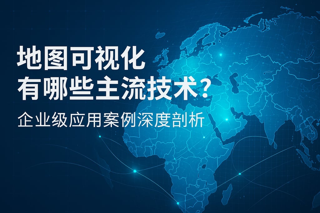 地图可视化有哪些主流技术？企业级应用案例深度剖析