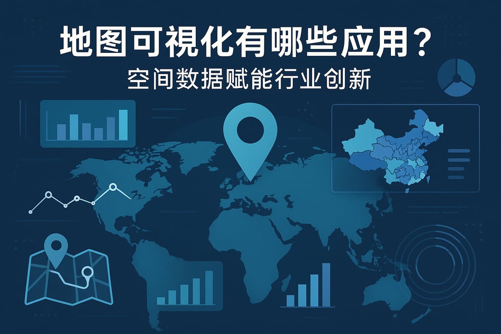 地图可视化有哪些应用？空间数据赋能行业创新