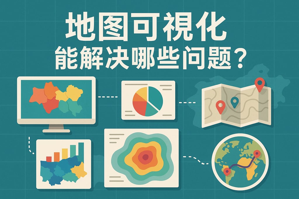 地图可视化能解决哪些问题？地理数据分析的专业应用