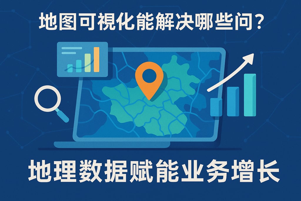 地图可视化能解决哪些问题？地理数据赋能业务增长